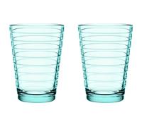 Iittala Verre à eau Aino Aalto 33 cl lot de 2 glauque