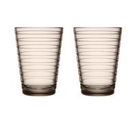 Iittala Verre à eau Aino Aalto 33 cl lot de 2 Lin