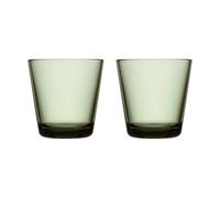Iittala Verre Kartio 21 cl lot de 2 Vert pin