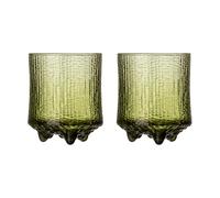 Iittala Verres à eau Ultima Thule sable finlandais 20 cl. 2 pièces Vert
