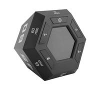 IJSDNVJNDX 1 PCS Pomodoro Minuterie Productivité Minuterie Outil de Gestion Du Temps en Plastique 3, 5, 15, 30, 45, 60 Minutes Préréglé Minuteur Intelligent Compte à Rebours