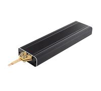 IJSDNVJNDX 1 Pièce de Soudeuse par Points Portable en Alliage D'Aluminium, Machine de Soudage par Points Mini Portable, Micro-USB 5V, pour Batteries 18650/21700 Lipo, Soudure de Feuilles de