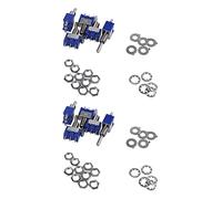 IJSDNVJNDX 10 Pcs AC 3A / 250V 6A / 125V Sur/Sur SPDT Mini 2 Position Interrupteur À Bascule À Verrouillage