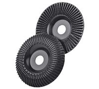 IJSDNVJNDX 2 Pièces Disques de Meulage de Bois Coupe-Bois Râpe Disques de Meulage Meuleuses D'Angle pour Meuleuses D'Angle 125 mm
