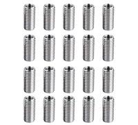 IJSDNVJNDX 20 Pcs Vis Manchon Boulon Conversion Écrous Réducteurs Filetés Adaptateurs M8 Mâle à M6 Filetage