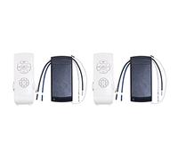 IJSDNVJNDX 2X Kit de Télécommande de Lampe de Ventilateur de Plafond Universel AC 110V Commutateur de Réglage de Synchronisation Ajuste Le Récepteur D'émetteur de Vitesse Du Vent