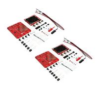 IJSDNVJNDX 2X Mini Numérique Oscilloscope Trousse Bricolage Apprentissage de la Mise à Niveau au Format de Poche (des Pièces de Rechange)