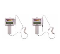 IJSDNVJNDX 2X Testeur de Chlore de L'Eau PH Piscine Qualité Spa Compteur de Niveau Analyse Moniteur de Mesure Détecteur Vérifier