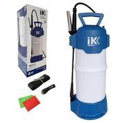 IK Alk Pro 12 - Pulvérisateur pour Agents alcalins, Cétones et Alcool - 10L | Detailing, nettoyage et traitement hygiénique. 3,5 bar, alcools, neutres, alcalis, cétones, poignée inox