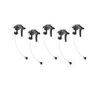 iK - Têtes de pulvérisation professionnelles Multi TR 1 à 360 degrés (lot de 5) - Durable, résistant aux produits chimiques, buse réglable pour le nettoyage, le jardinage, etc. - Pulvérisateurs à