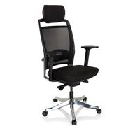 IKAST I - Siège de bureau de qualité professionnelle Noir