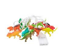 ikasus Guirlande Lumineuse Dinosaure,Guirlande LED Dino Blanc Chaud,Veilleuse Dinosaure,Mini Guirlande Lumineuse intérieure pour Enfants,Fonctionnement à Piles,pour décoration dambiance de Noël