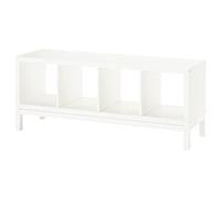IKEA KALLAX Étagère avec structure 147 x 59 cm Blanc/blanc