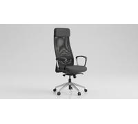 IKEA Markus Chaise de Bureau : réglez la Hauteur et l'angle de Cette Chaise pour Que Votre journée de Travail se sente à l'aise (Gris foncé)
