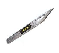 Ikeuti Couteau Kiridashi Japonais Droit Menuiserie Ebénisterie - Forgé Main au Japon - Droitier (Martelée, 24 mm) (8 tailles et 2 couleurs disponibles)
