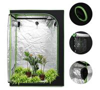 Ikodm Growbox 120x60x180cm, tente de culture d'intérieur en tissu Oxford 600D, 99,9% étanche à la lumière, réflectivité de 95%