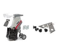 IKRA broyeur de végétaux électrique IMH 2500, Lunettes de sécurité, Sac de récupération, INCL. 2X Lames réversibles de Rechange & RYOBI - Jeu de 2 Lames Ryobi pour Broyeurs de végétaux RAC351