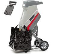 Ikra Broyeur électrique IMH 2500 – 2500 W, branches jusqu'à 45 mm, couteaux réversibles, sac 45 L