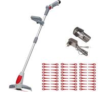 IKRA Coupe-Bordures sans Fil IART 1224 avec Batterie, Chargeur et 60 Lames