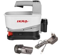 IKRA épandeur IAST 12, largeur d'épandage 5 m, batterie & chargeur incl.