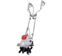 Motoculteur électrique IKRA IEM 800S | 800 W | Largeur de travail 30 cm | Profondeur de travail jusqu'à 20 cm | 16 lames | Cadre pliable | Roue de transport