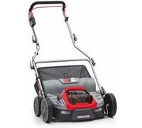 Scarificateur à batterie IKRA IB-SR 36 | Système Bosch 36 V | Largeur de travail 36 cm | Profondeurs de travail de -12 mm à +10 | Bac de ramassage 45 l | sans batterie