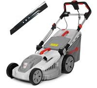 IKRA Tondeuse à Gazon électrique IERM 2043T, 2000W, 43cm, Lames de Rechange