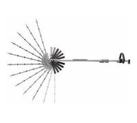 Outil multifonction sans fil IKRA 4 en 1 IB-MT 36 | Système Bosch 36 V | Coupe-bordures 33 cm | Débroussailleuse Ø 25,5 cm | Taille-haie 38 cm | Scie à branches | sans batterie