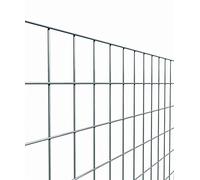 Il Brico Rouleau de 25 mètres de long et 120 cm de haut de grillage en acier soudé et galvanisé maillage 50 x 75 mm pour clôture