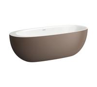 Ilbagnoalessi Baign En Sentec Avec Tp, Vid Clic-Clac 1850X800X590Mm Café/Blc Mat - LAUFEN H2209721660001