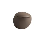 Ilbagnoalessi wc suspendu sans bride 585x390x355 mm café mat - LAUFEN H8209711880001