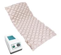 ilkqeppe Surmatelas à Pression alternée, prévention des escarres | Surmatelas avec pompe silencieuse et coussin anti-escarres imperméable pour lit médicalisé ou domicile Beige