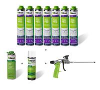 Illbruck FM350 Perfect Box - 7x FM350 - 880 Ml + AA290 Cleaner + AA291 Spray Lubrifiant + AA250 Mousse Gun Pro