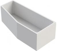 Illbruck Support de baignoire Poresta pour baignoire à encombrement réduit BetteLuna, 170x75x45cm, 2750, gauche, 17154187