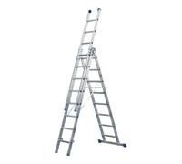 Iller Leiter ILLER-LEITER Échelle polyvalente en aluminium 3 pièces 3x12 marches 53012 Quantité:1