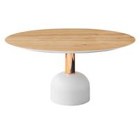 Illo Dining Table Table à manger Miniforms - MINIFORMS TP120 VINTAGE OAK