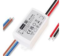 illuburg Transformateur LED 24V 12W Sans Scintillement Compact 69x35x23mm pour Lampe Bande de LED Bloc d'Alimentation Driver Power Supply