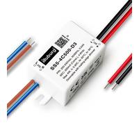 illuburg Transformateur LED Variable TRIAC 500mA Courant Constant 2W - 4W pour Lampe LED Bloc d'Alimentation Driver