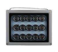 Illuminateur extérieur 850 nm CCTV lumière de remplissage IP66 étanche jusqu'à 30 m pour caméras de sécurité (24 V)