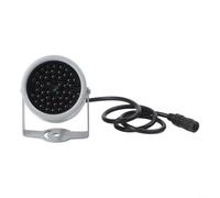 Illuminateur infrarouge 940 nm 48 LED pour lumière de remplissage infrarouge pour caméra de vidéosurveillance de sécurité pour vision nocturne étanche en alliage d'aluminium surveillance extérieure