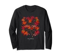 Illustration de Plante d'érable Japonais Acer palmatum Manche Longue