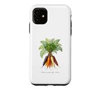 Illustration de Plantes de Carottes Daucus carota subsp. sativus Coque pour iPhone 11