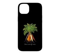 Illustration de Plantes de Carottes Daucus carota subsp. sativus Coque pour iPhone 14 Plus