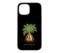Illustration de Plantes de Carottes Daucus carota subsp. sativus Coque pour iPhone 15