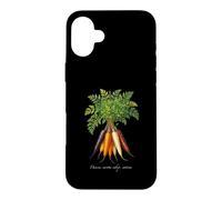 Illustration de Plantes de Carottes Daucus carota subsp. sativus Coque pour iPhone 16 Plus