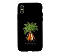 Illustration de Plantes de Carottes Daucus carota subsp. sativus Coque pour iPhone X/XS