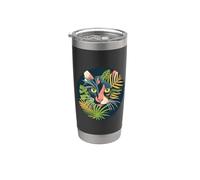 Illustration d'un chat Félin Chaton Gobelet isotherme en acier inoxydable double paroi