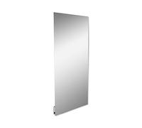 ILO/Radiateur Électrique Rayonnant Mural / 750W / +28 Motifs, Design Unique/Extra Plat Verre Trempé / IP44 / Orientations Verticale&Horizontale/Programmable, Éco/Made In France/Miroir