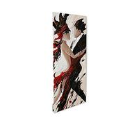ILO - Radiateur Électrique Rayonnant Soufflant Mural - 1750W - A.Cabaret | +28 Motifs, Design Unique - Extra Plat Verre Trempé - IP44 - Orientation Verticale - Programmable, Éco - Made In France -