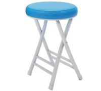 ILOOXI Tabouret pliable rembourré rembourré empilable chaise pliante portable tabouret de bar rond pliable capacité de 150 kg Tabouret pliable pour la maison, la cuisine, la salle à manger Breakfas
